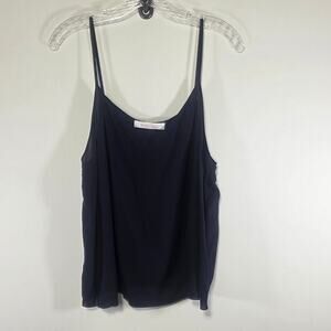 See By Chloe Y2K Blue Cami Tank Spaghetti Strap Top Size 44 US 8 Viscose
